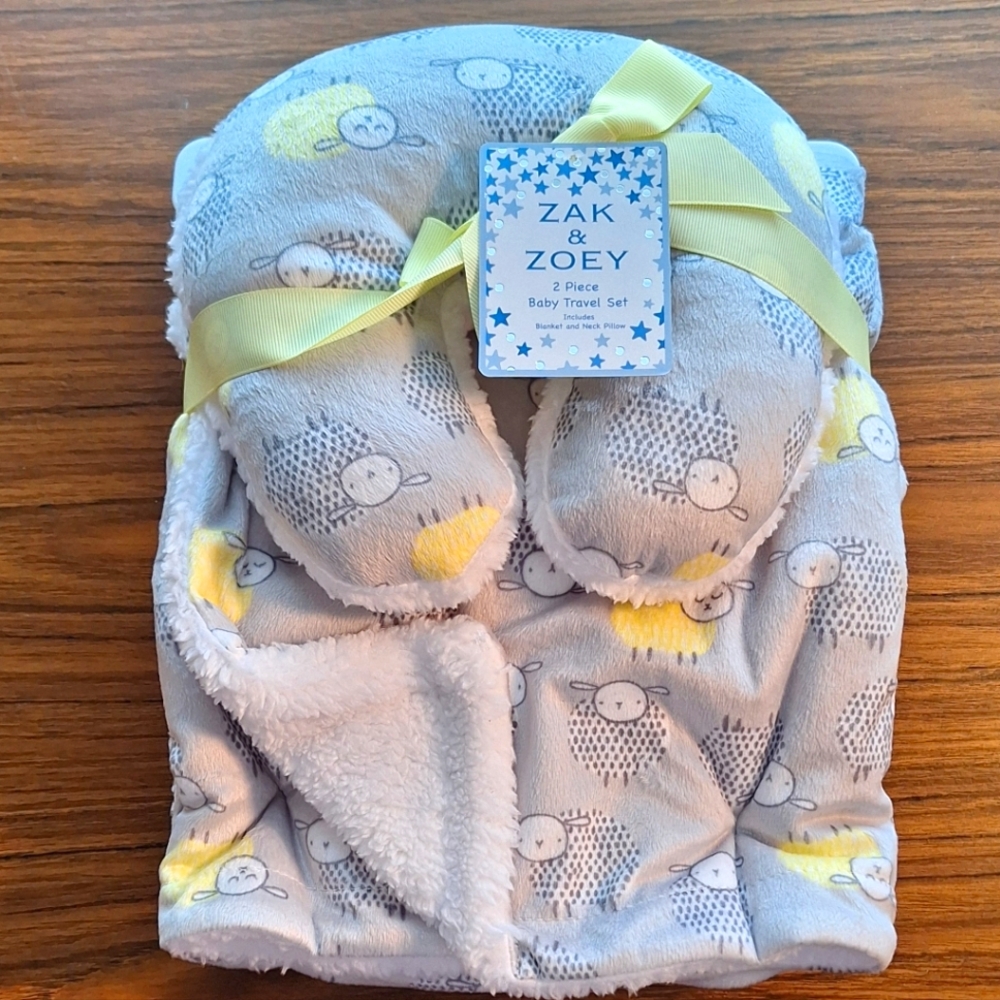 Zak & Zoey 2 Piece Baby Travel Set